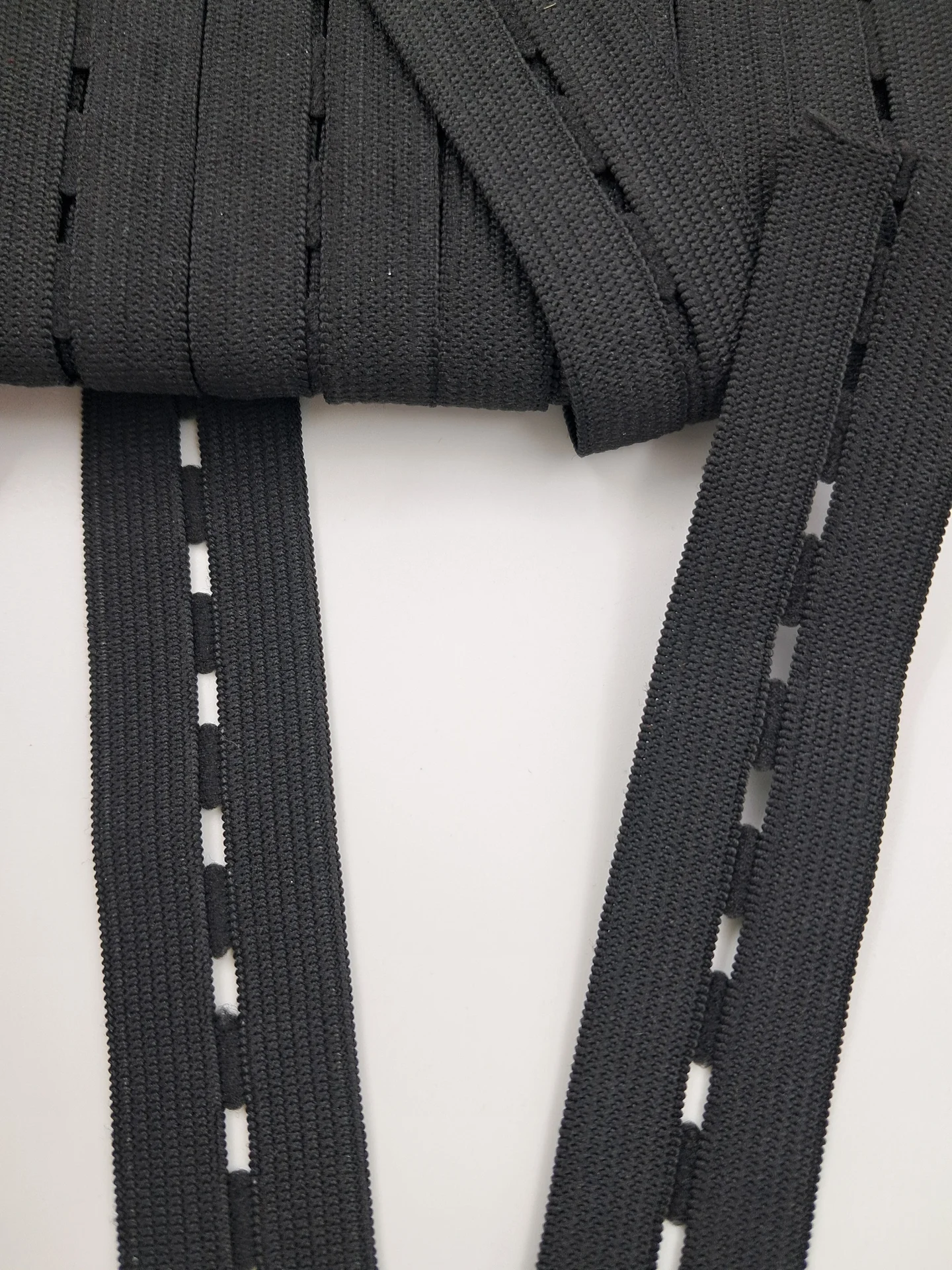 25mm Black Maternity Elastic