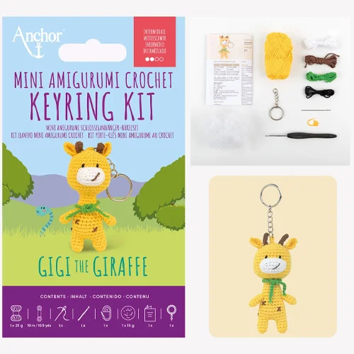 Anchor Mini Key Ring Gigi the Giraffe