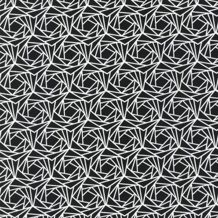 Black White Rose Outline
