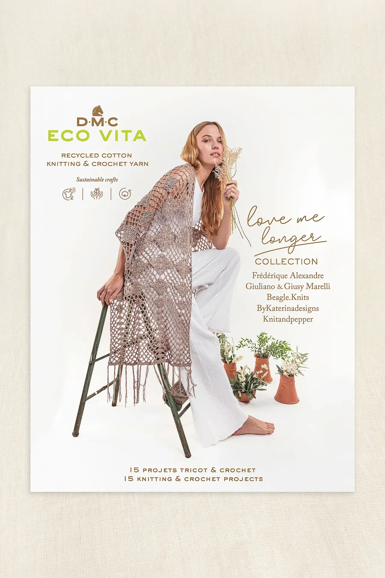Book DMC Eco Vita Knitting and Crochet
