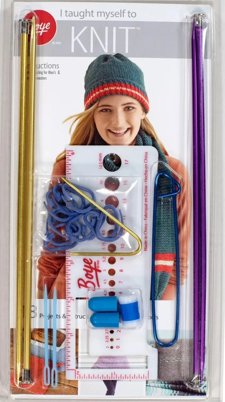 Boye Knitting Kit 18 Projects