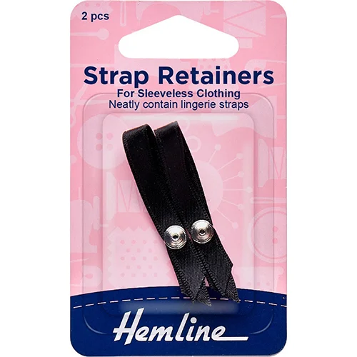 Bra Strap Retainer Black