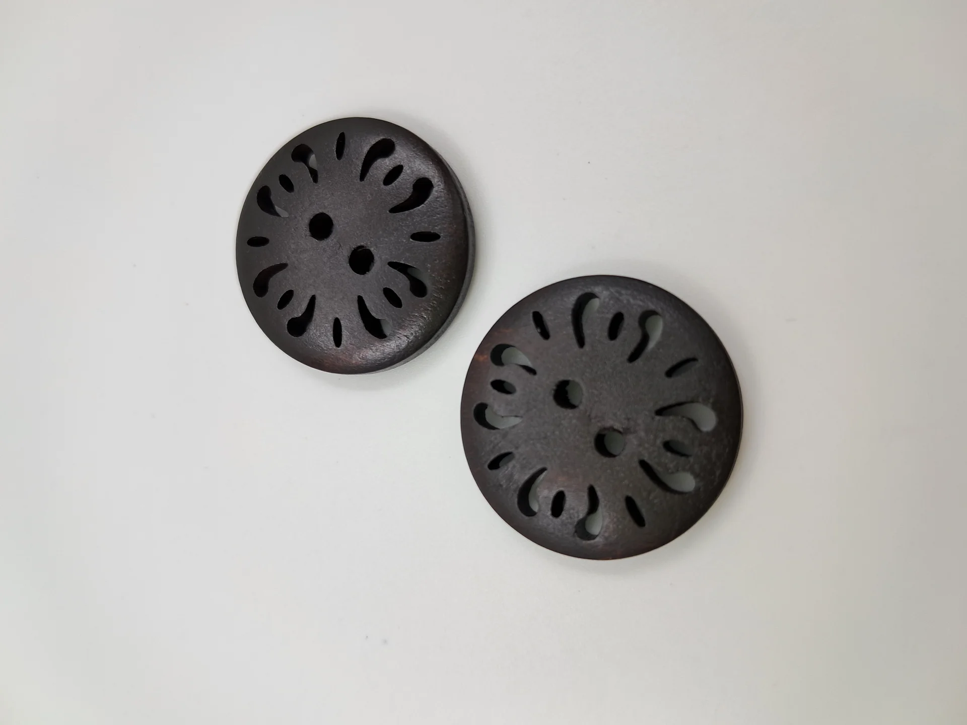 Button 26TA 25 Tan Vintage25mm