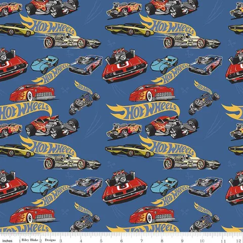 Children Hot Wheels Blue