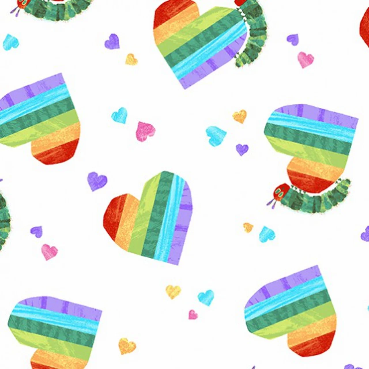 Children Very Hungry Caterpillar Striped Heart