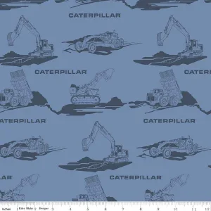 Children Vintage Caterpillar Blue