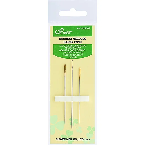 Clover Sashiko Needles Long Type