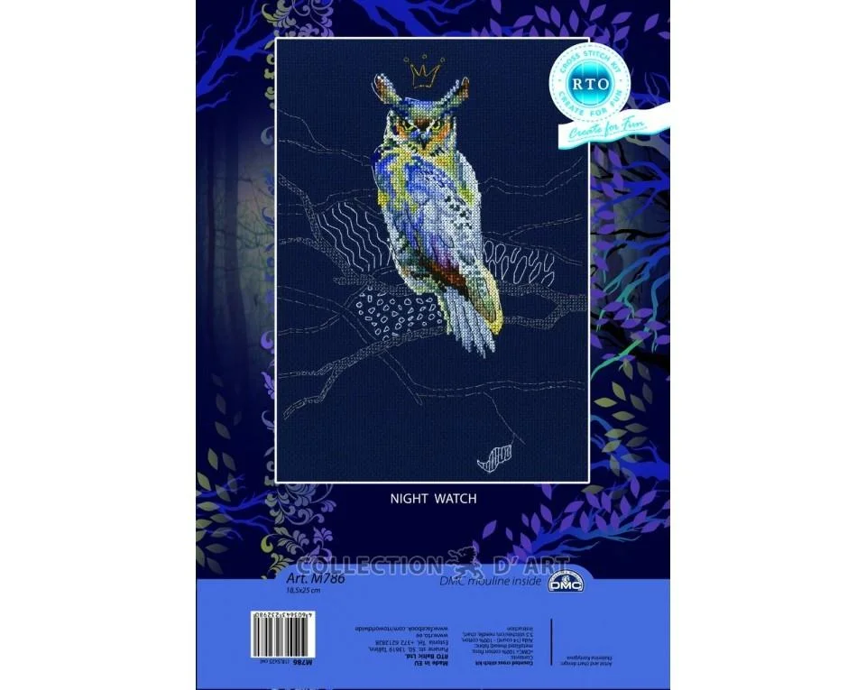 Collection D'Art Cross Stitch Kit Night Watch