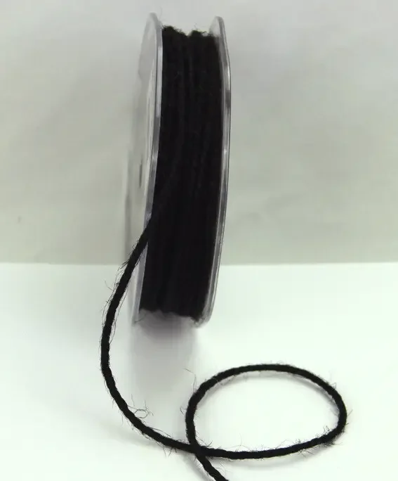 Cord Jute 2mm Black