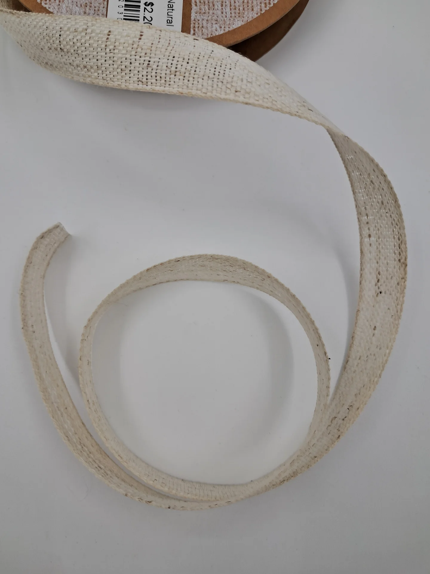 Cotton Linen Natural 15mm