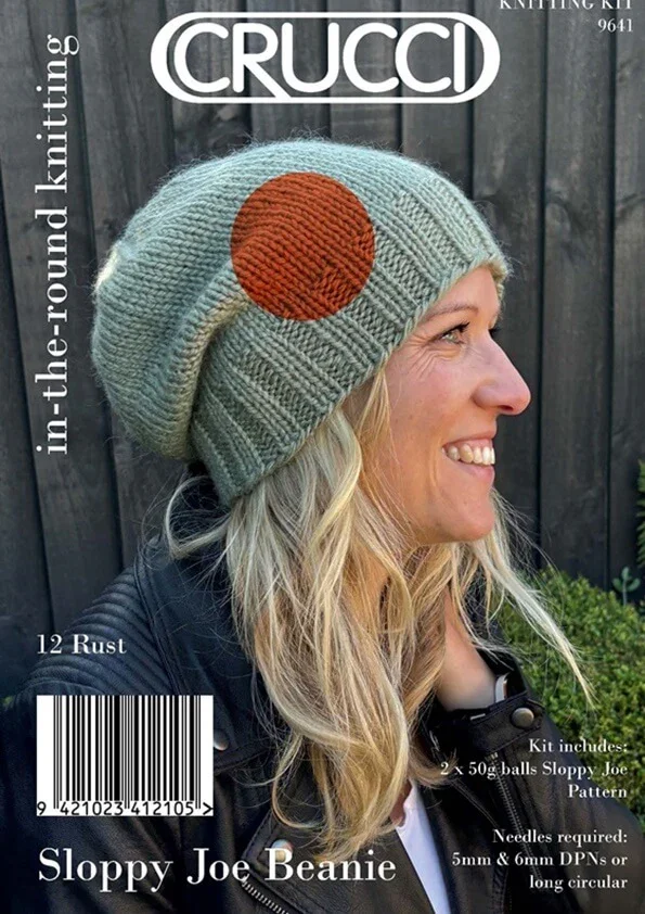 Crucci Kit Sloppy Joe Beanie 12 Rust