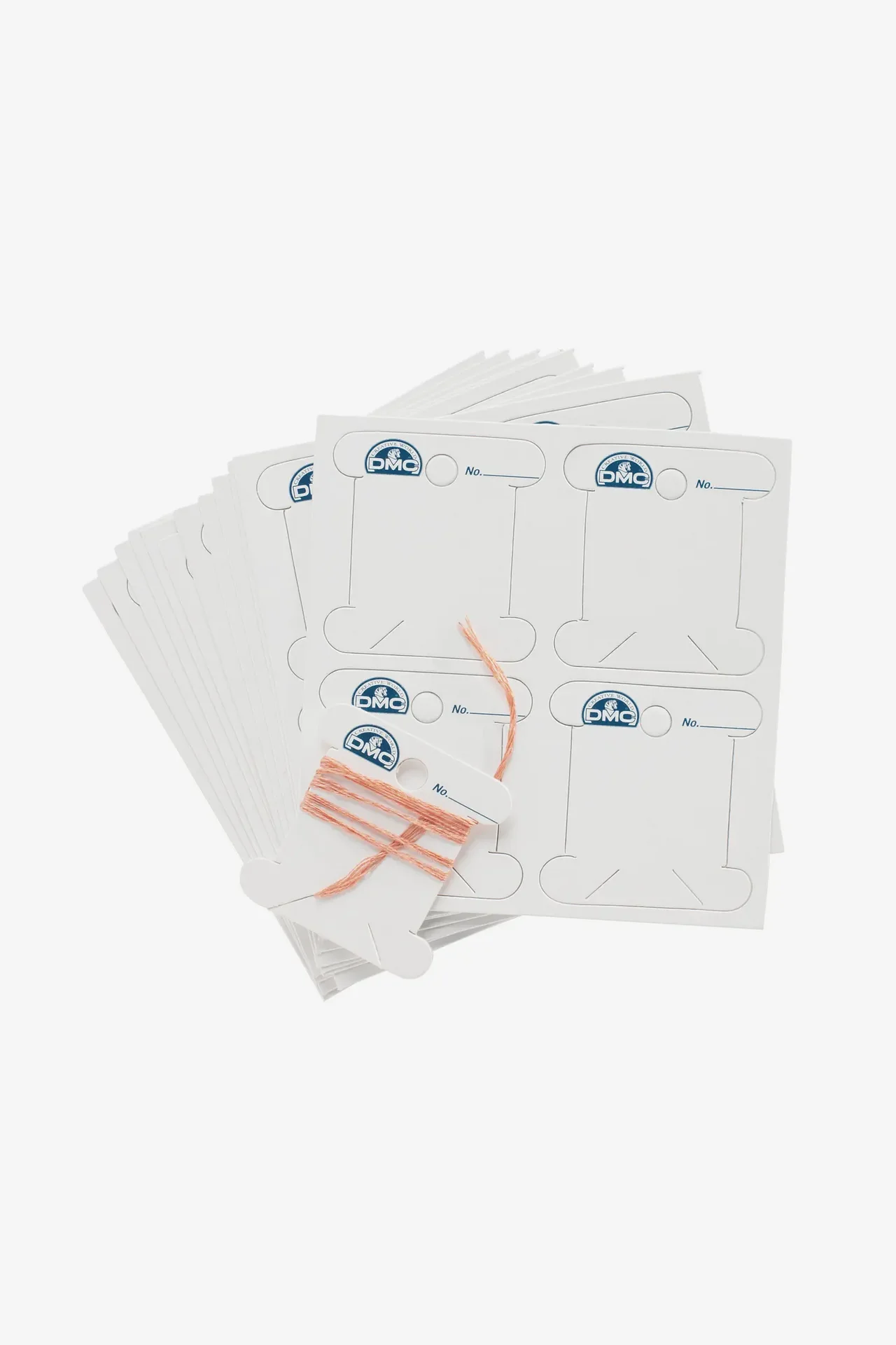 DMC Floss Bobbins Card Pk Of 56