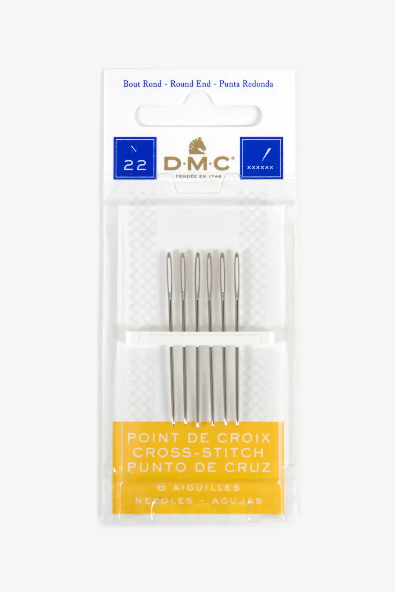 DMC Hand Sew Cross Stitch Size 22