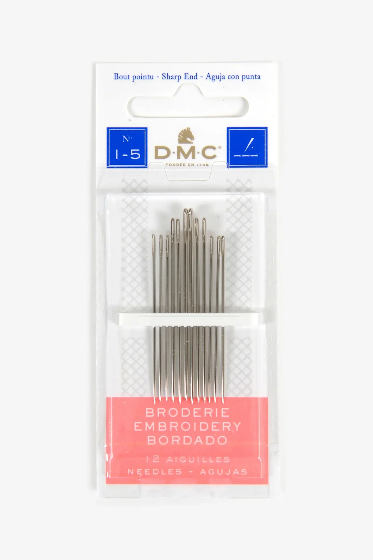 DMC Hand Sew Embroidery 1-5