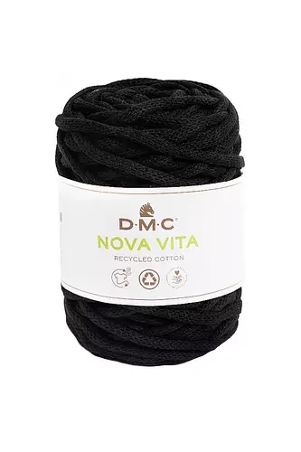 DMC recycled Cotton 002 Black