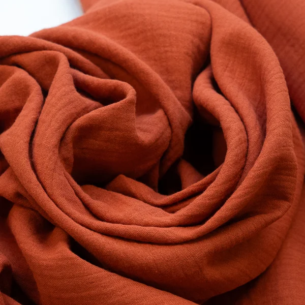 Double Muslin W2388 11 Rust