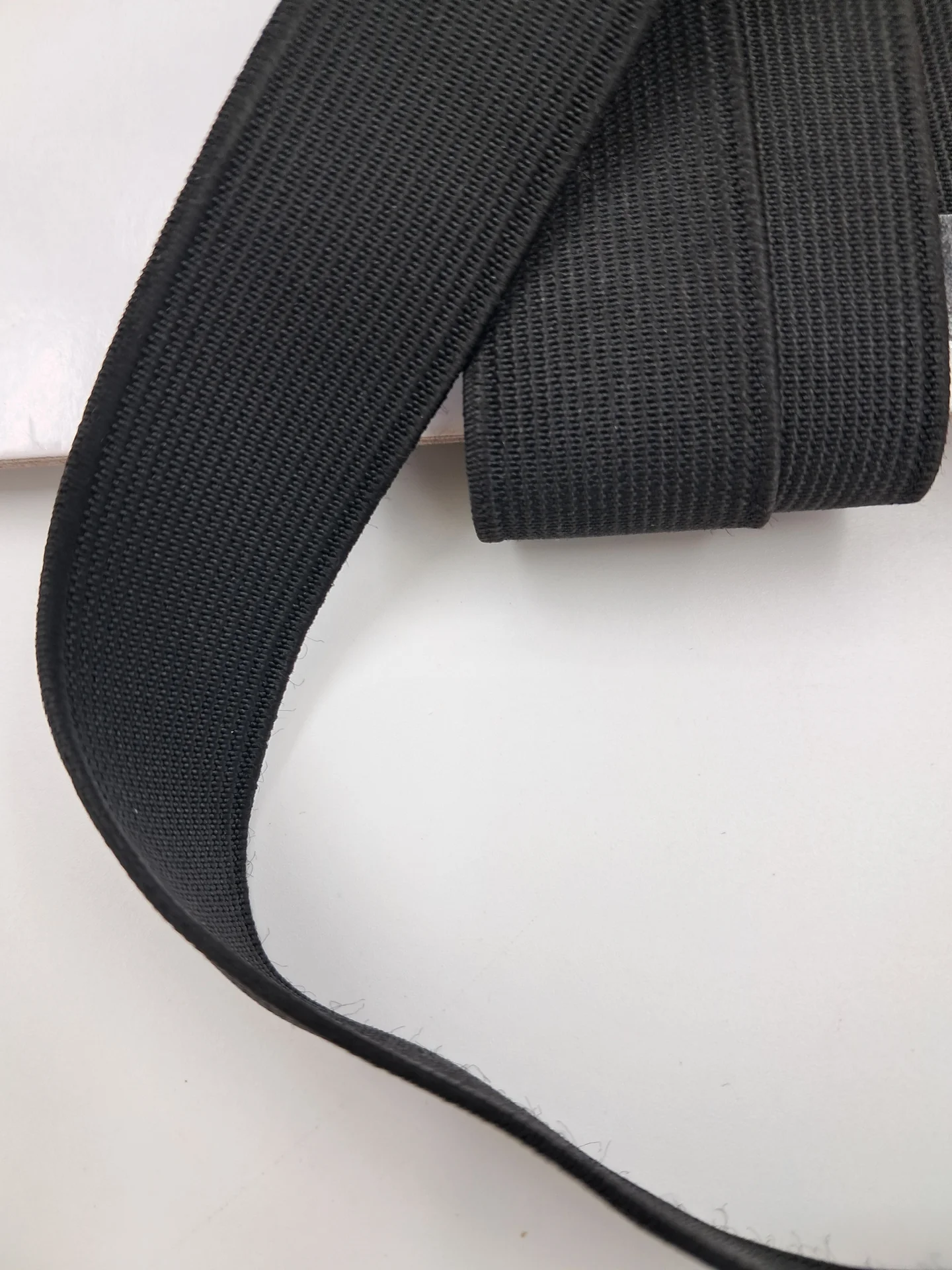 Elastic 13162 Woven 25mm Black