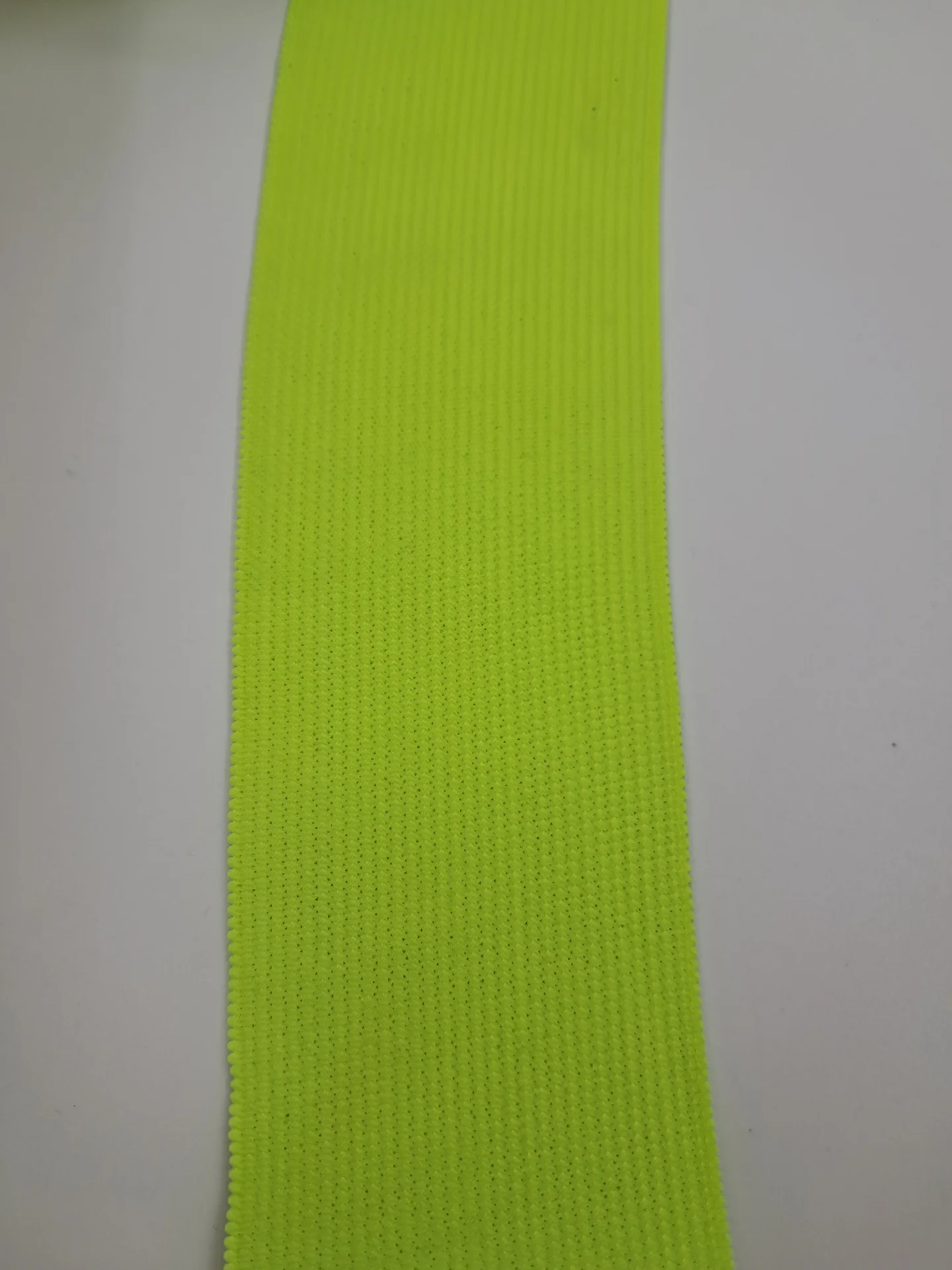 Elastic 50mm Fluro Yellow