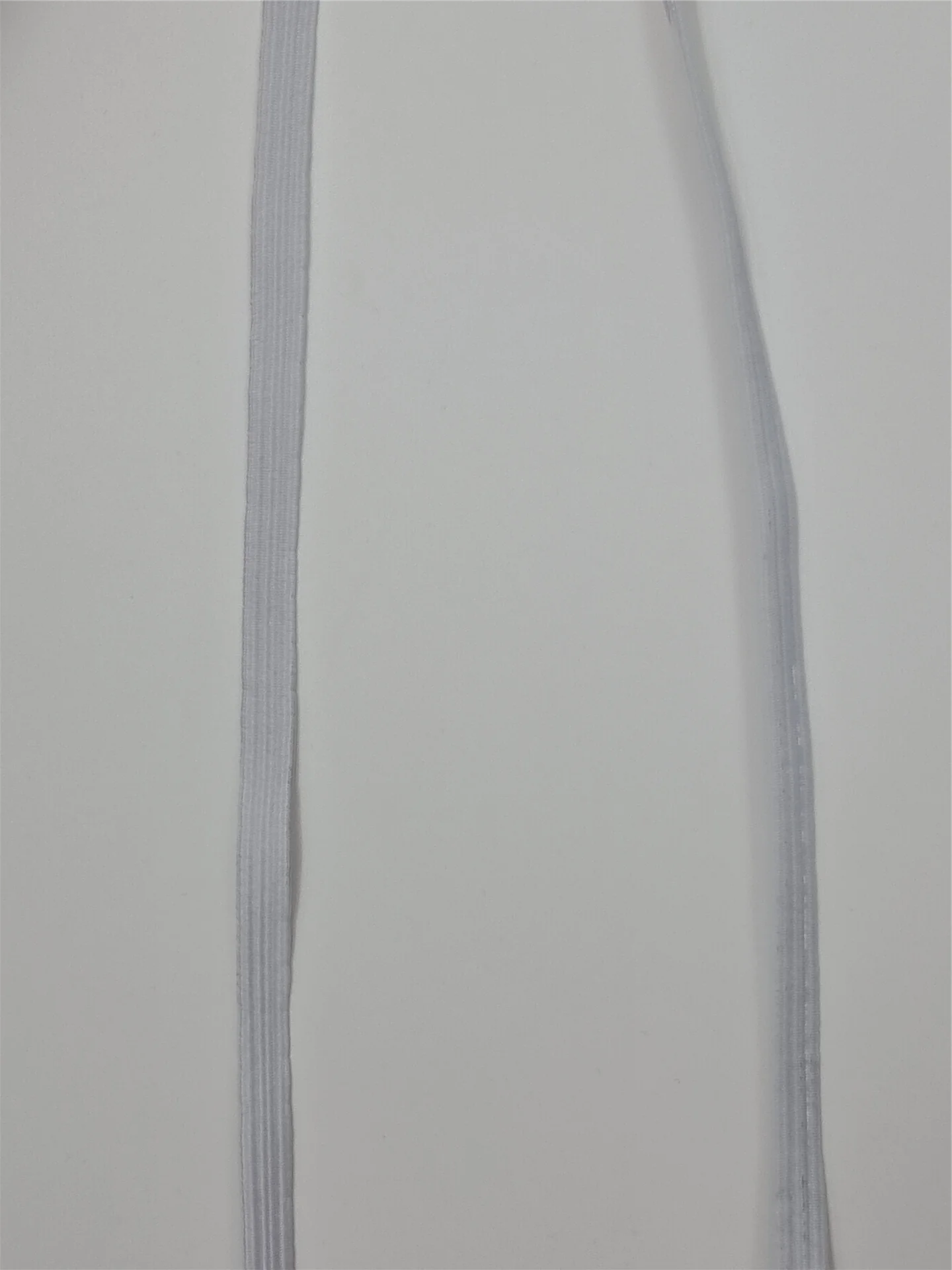 Elastic 6mm White Braided 13000