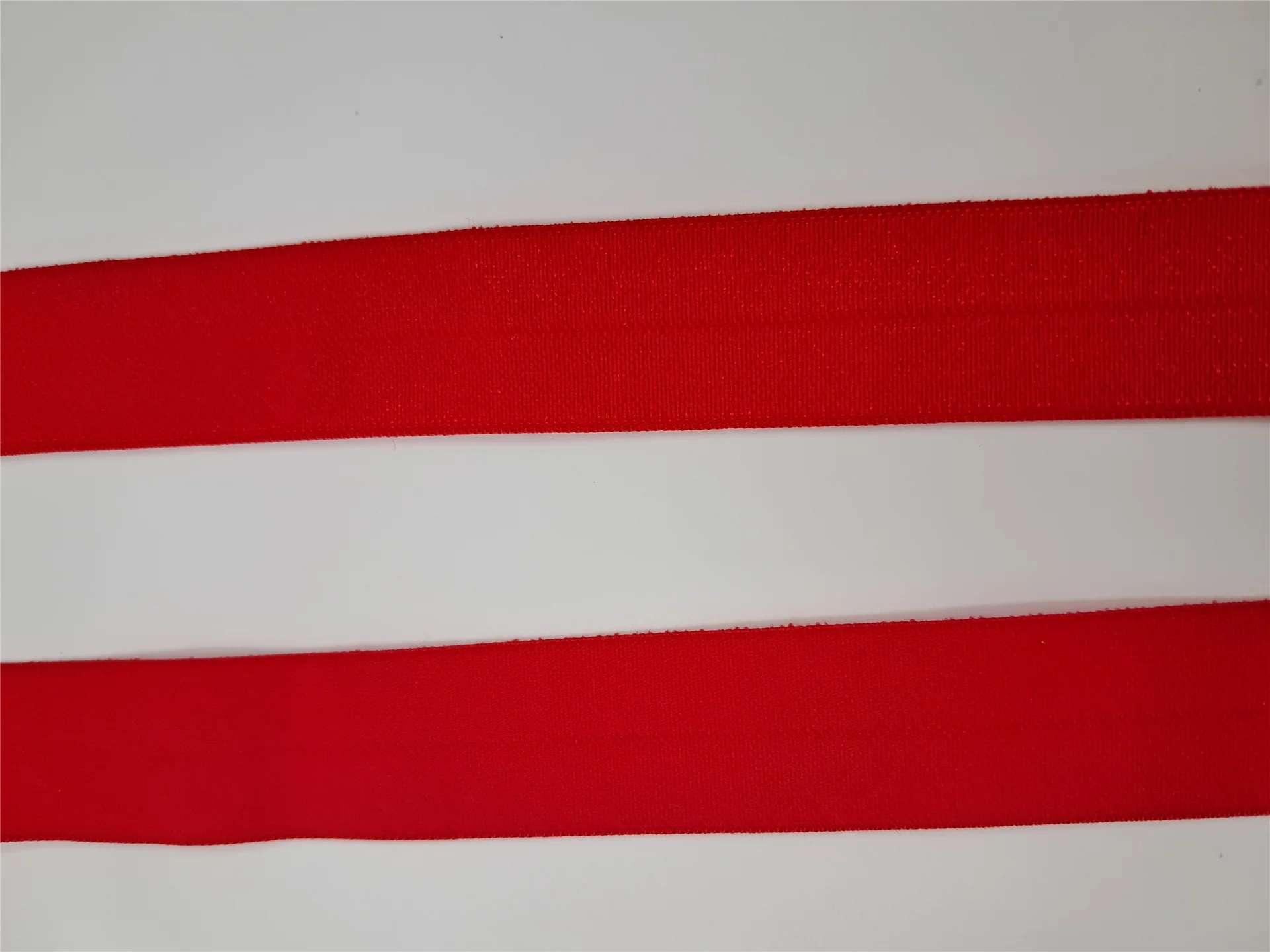 Elastic Foldover Red 13700
