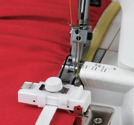Elastic Gathering Attachment