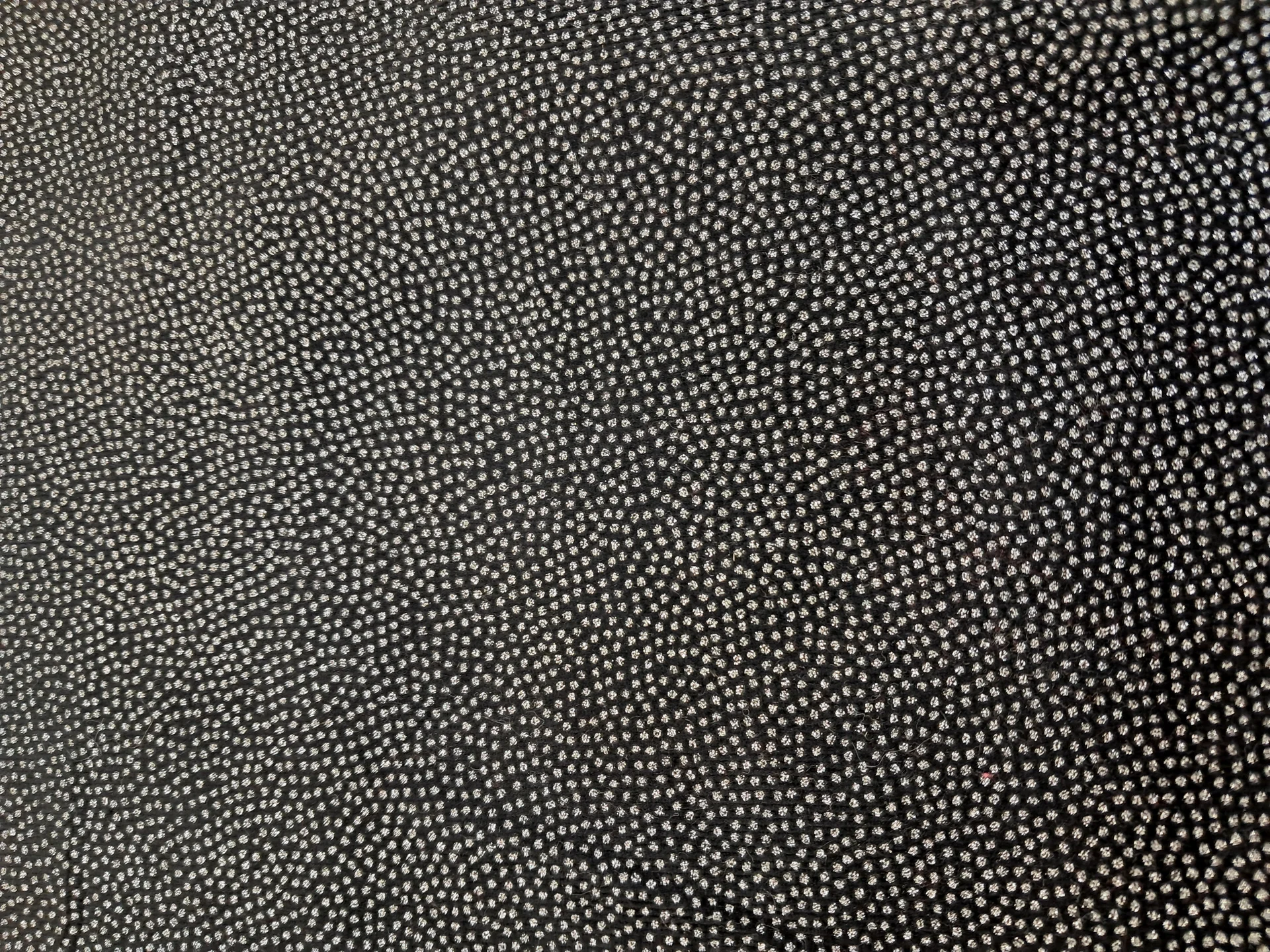 Fabric Black Silver RJ