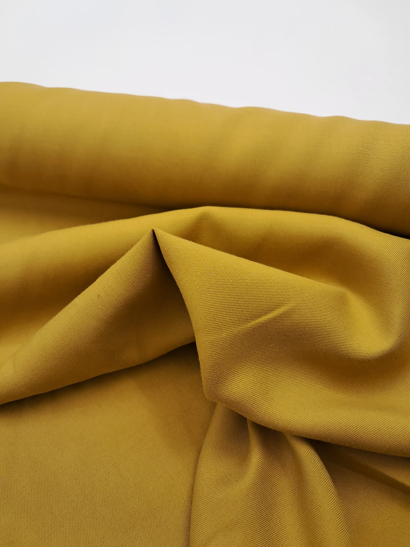 Fabric Carlo Tencel Twill Mustard