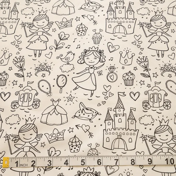 Fabric Fairy 1B Colour In Cotton