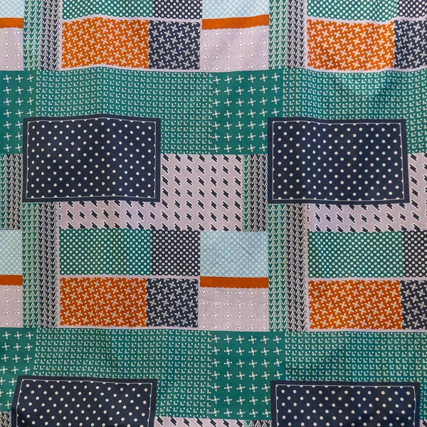 Fabric Haze Navy Green