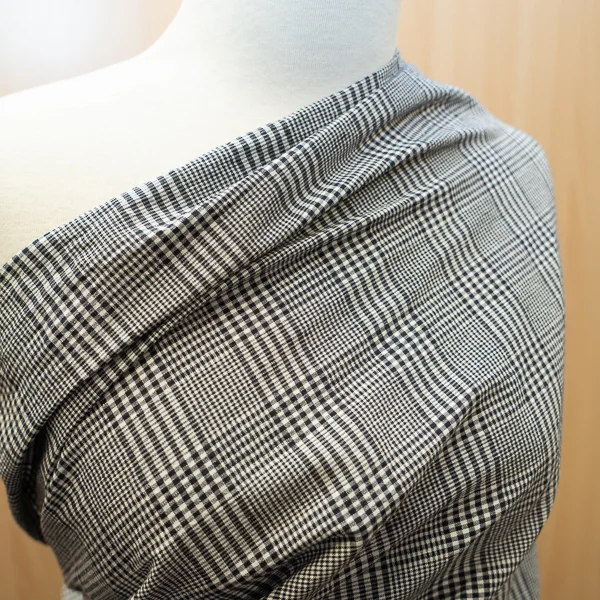 Fabric Lilah Seersucker Navy