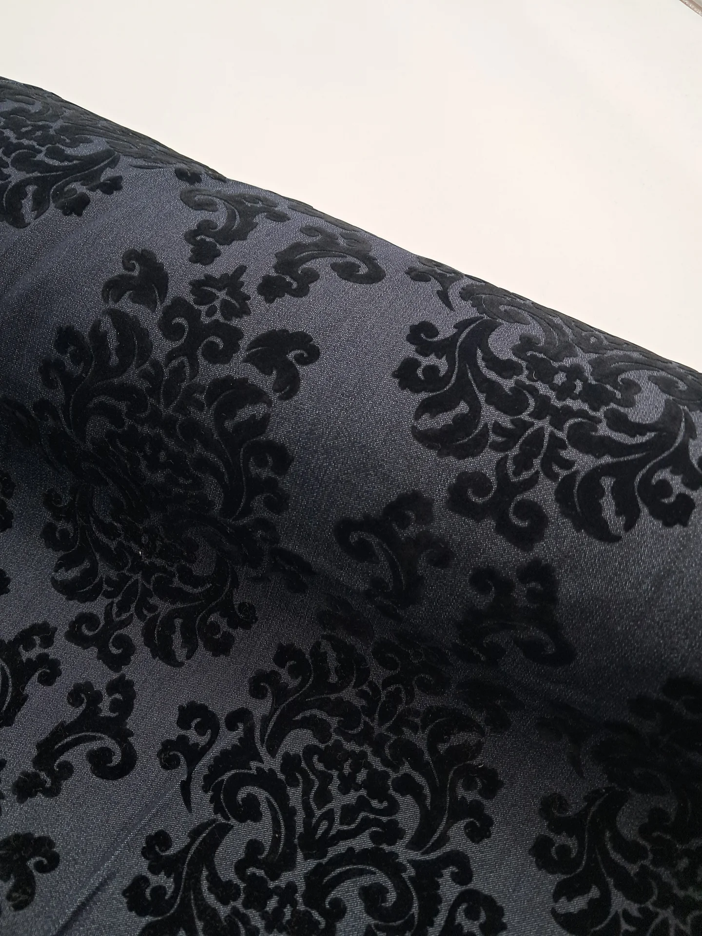 Fabric Maxima Flocked Denim