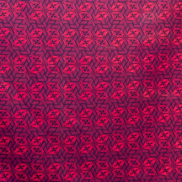 Fabric Mini Matt Print Pink Navy