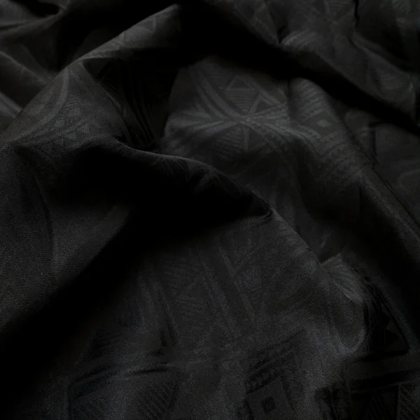 Fabric Stretch Lacquer Print Black