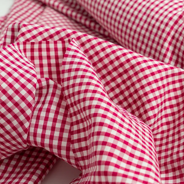Fabric Una Gingham Red