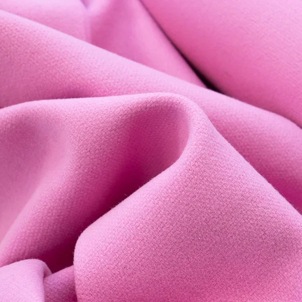 Fabric Wool Mix Coating Pink