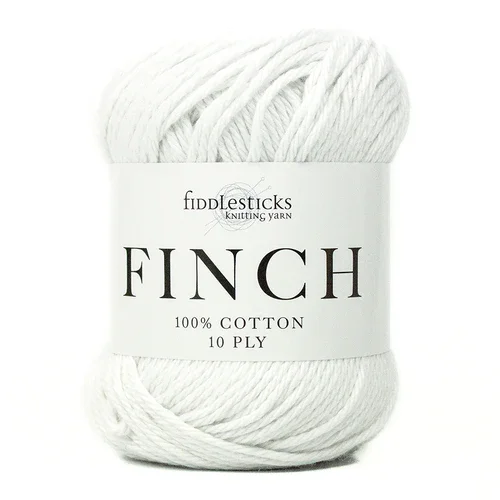 Finch 10ply Cotton 6201 White