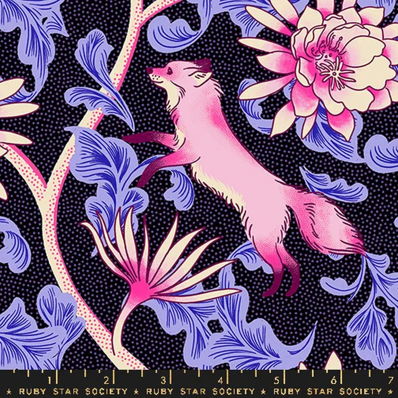 Flowers Ruby Star Fox Bloom Black