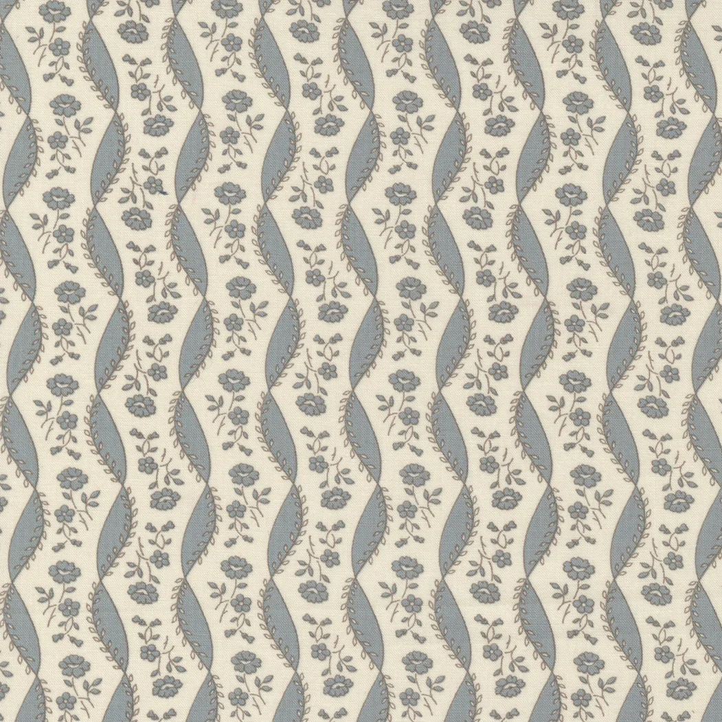 French General Versaille Pearl Ciel Blue