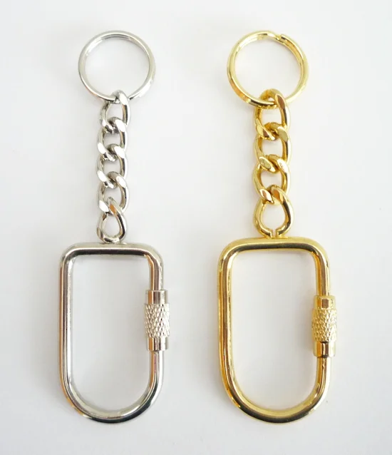 H 552a Screwgated Key Ring Gold