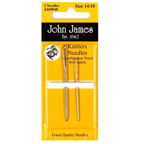 John James Knitters Needles 14/ 18