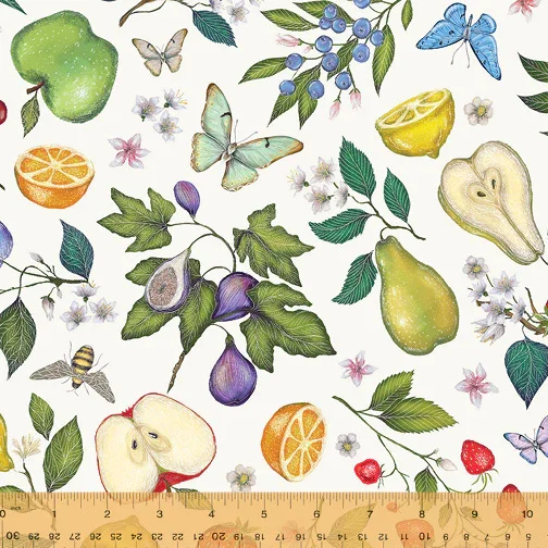 Kitchen Just Fruit Ivory Insects