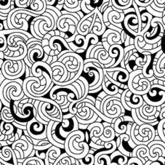 Kiwiana 85200 3 Moko Black White