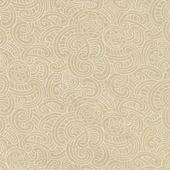 Kiwiana 85600 3 Ponga Koru Beige