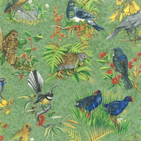 Kiwiana 89400 1 Chatter Bird Green