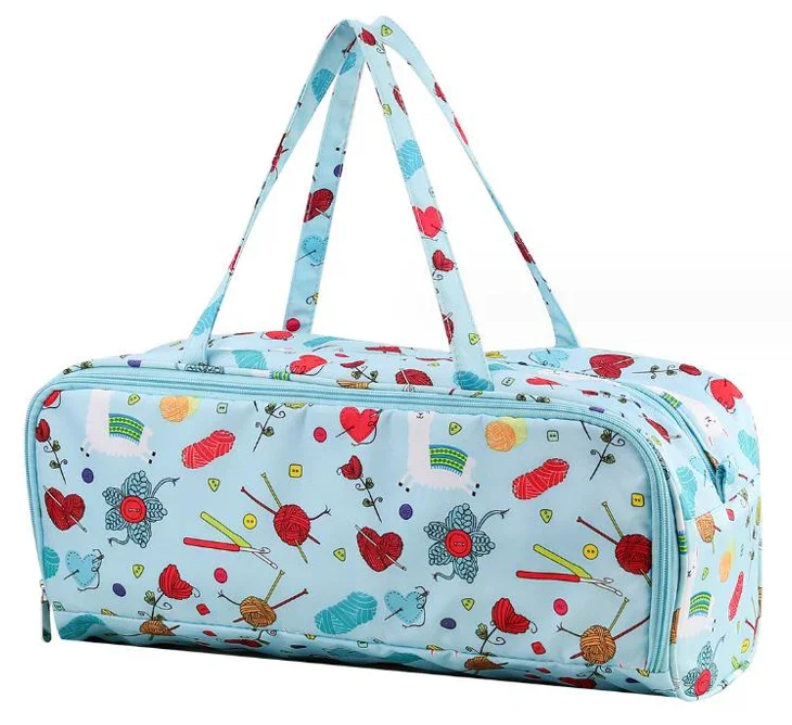 Knitting Bag KB 09 Blue Duffel