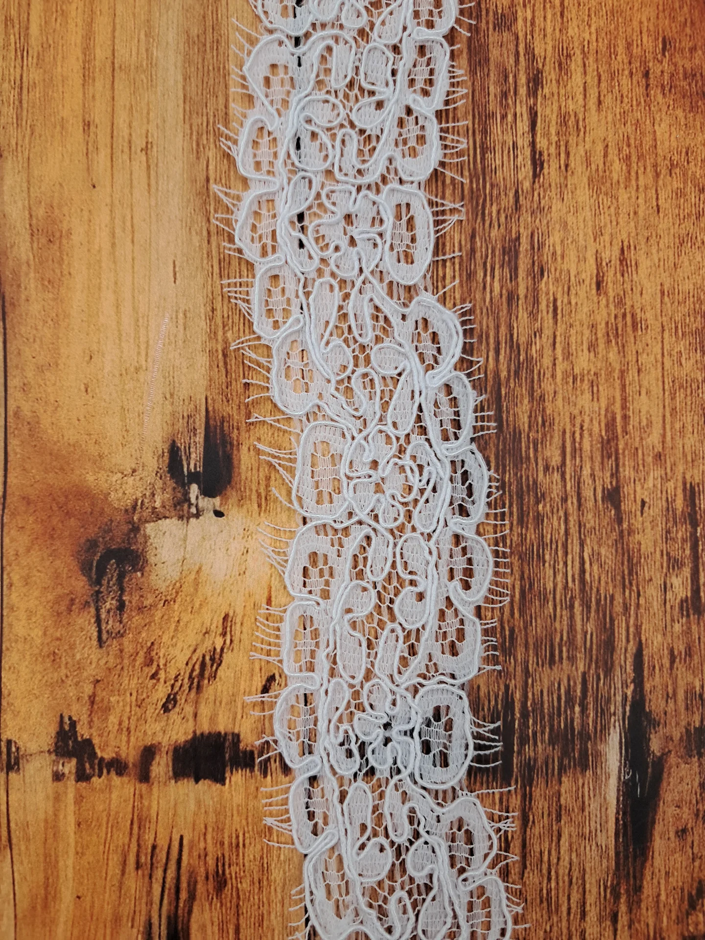 Lace 1482 5cm Corded White