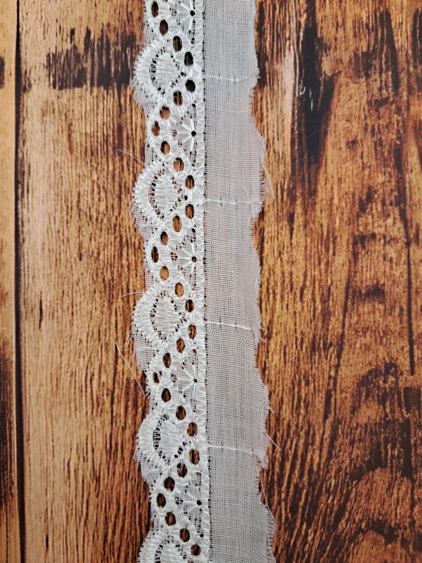 Lace Cambric 0002 25mm Cream