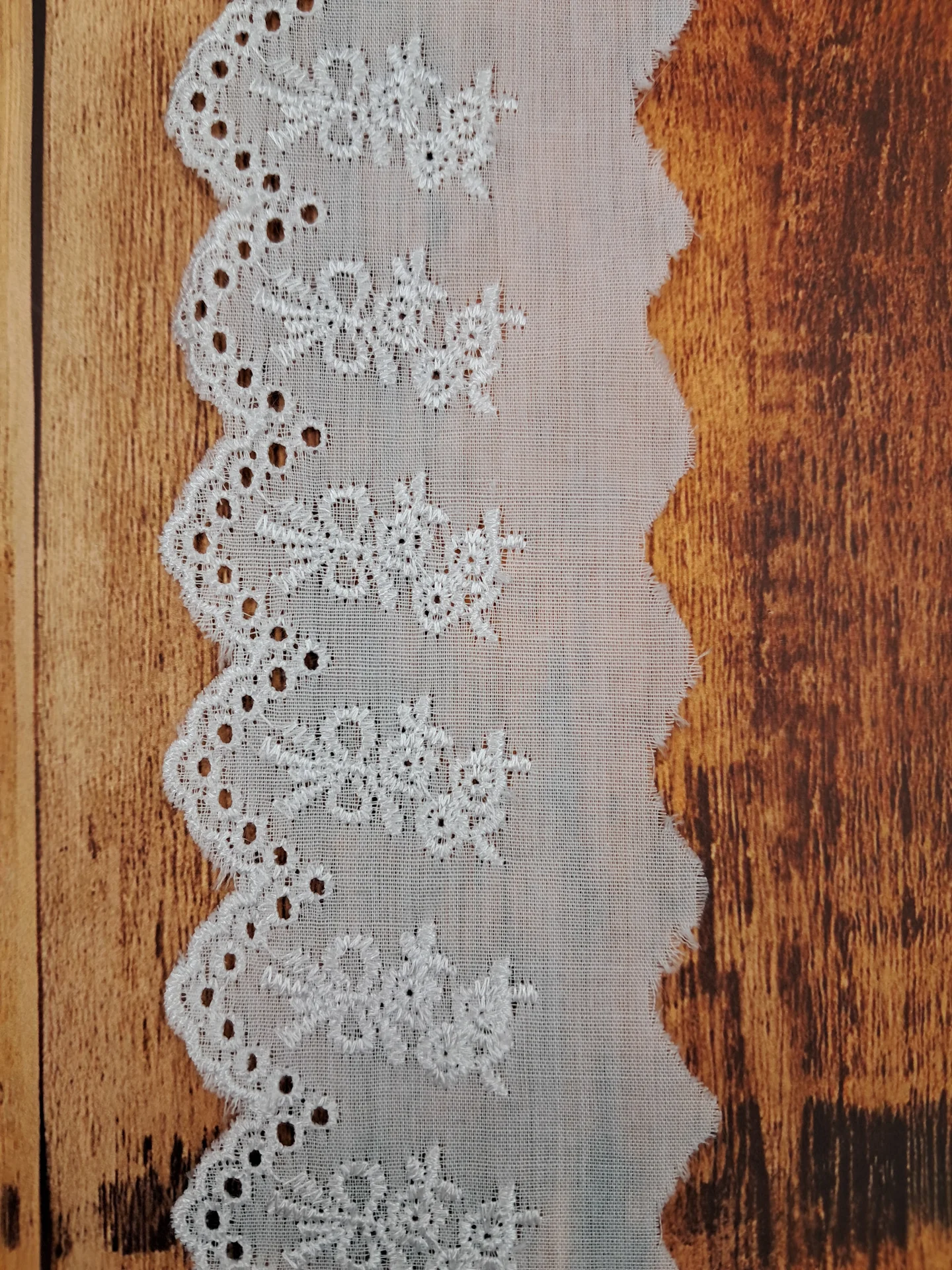 Lace Cambric 0006 55mm White