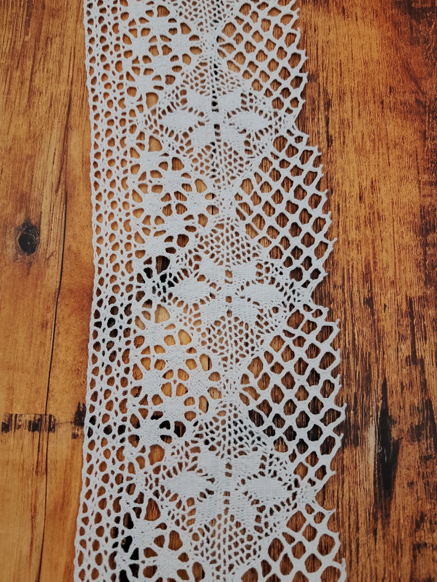 Lace Cluny White CL 13136