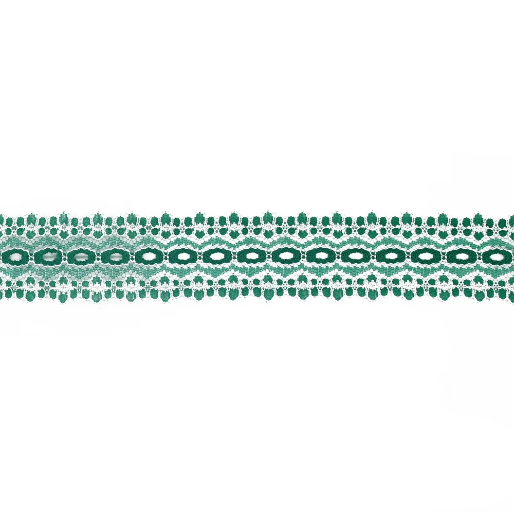 Lace Eyelet 61107 30mm Xmas Green